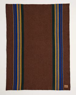Pendleton Tobacco Yakima Camp Stripe Throw Alternate View